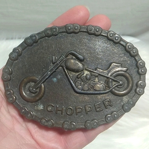 Vintage Choppers Accessories Rare Chopper Vintage Metal Belt Buckle